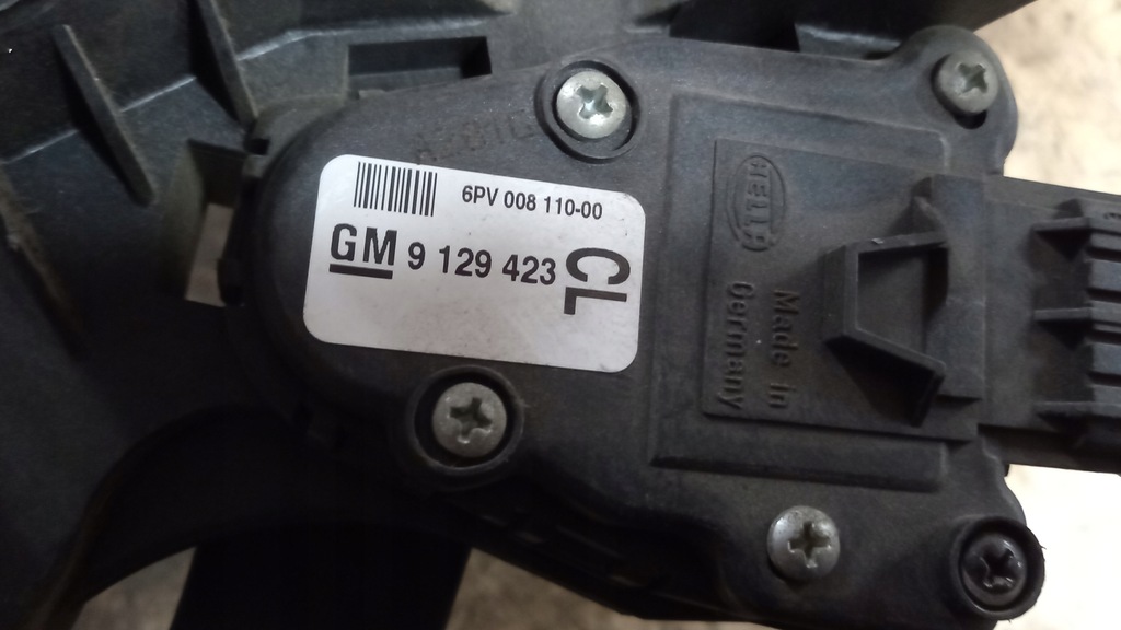 фото №5, Потенциометр газа opel corsa c 1.0b 01r