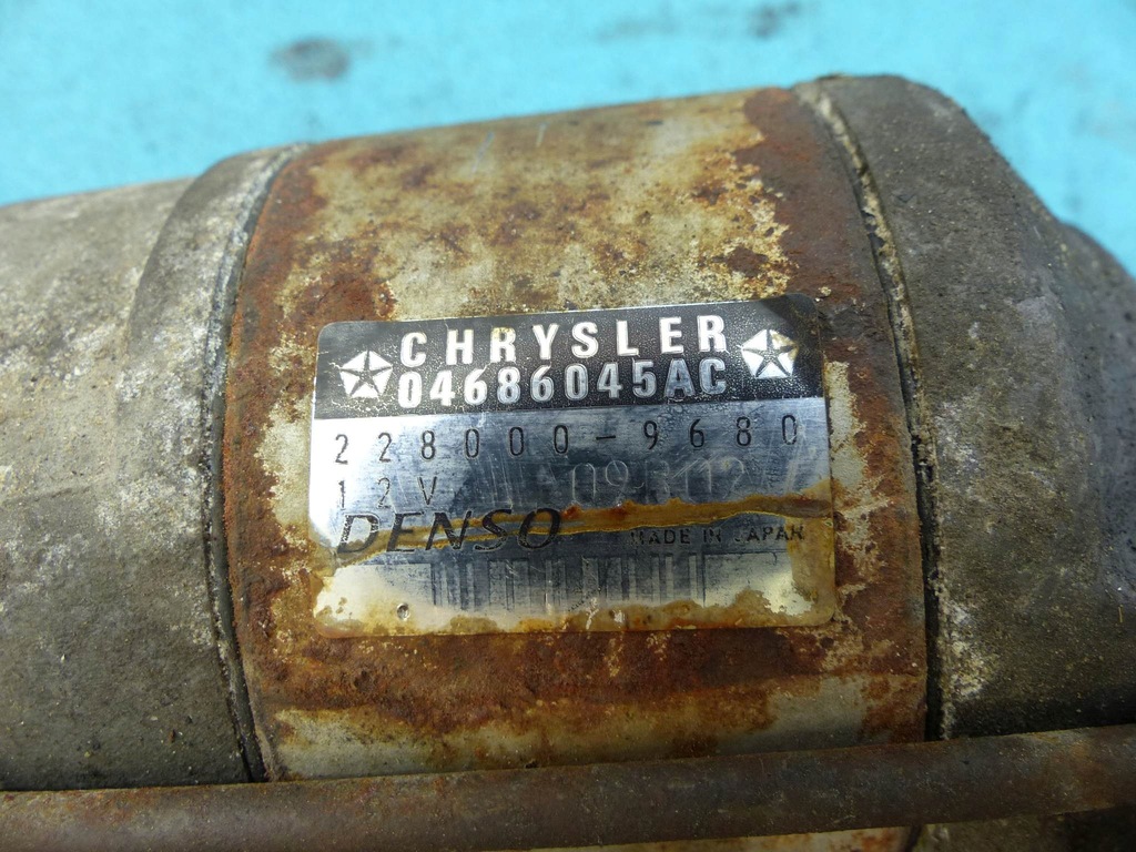 фото №7, Перевірений стартер dodge caravan iv 00-07 3.3