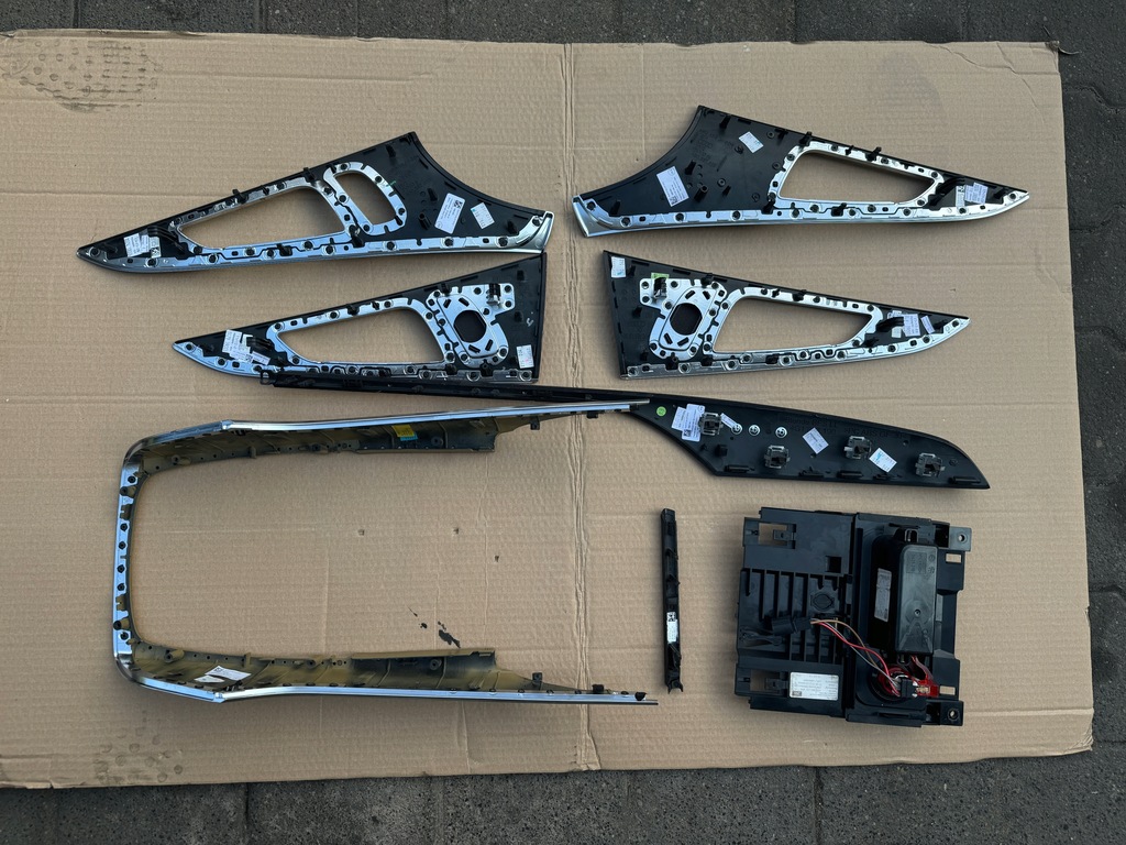 фото №6, Audi a6 c7 kombi накладки декори комплект drewno