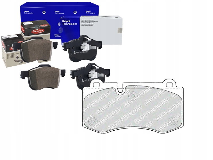 фото №1, Delphi lp1980 набір гальмівних колодок гальмівних, гальма дискові