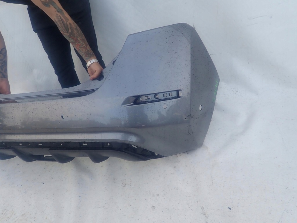 фото №7, Nissan leaf ii 17- бампер задняя задний pdc