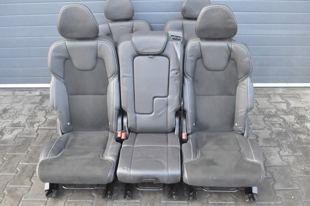 фото №5, Volvo xc90 ii rdesign комплект сидений сиденья сиденья обшивки дверь