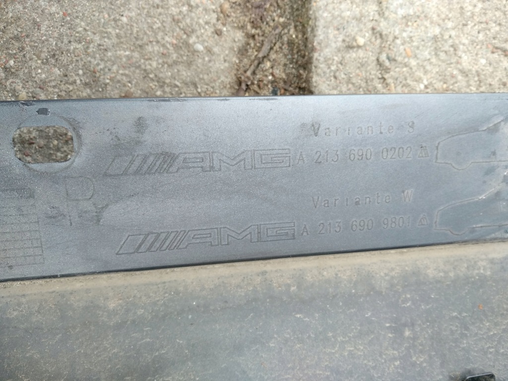 фото №8, Порог молдинг правая mercedes w213 amg 6.3