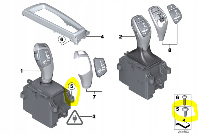 фото №7, Набір гвинт bmw 5 f10 оригінальний номер 7149204847