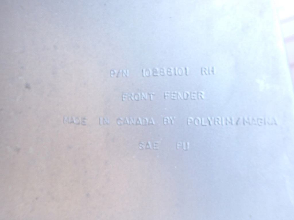 фото №15, Крыло правый передний перед chevrolet corvette c5