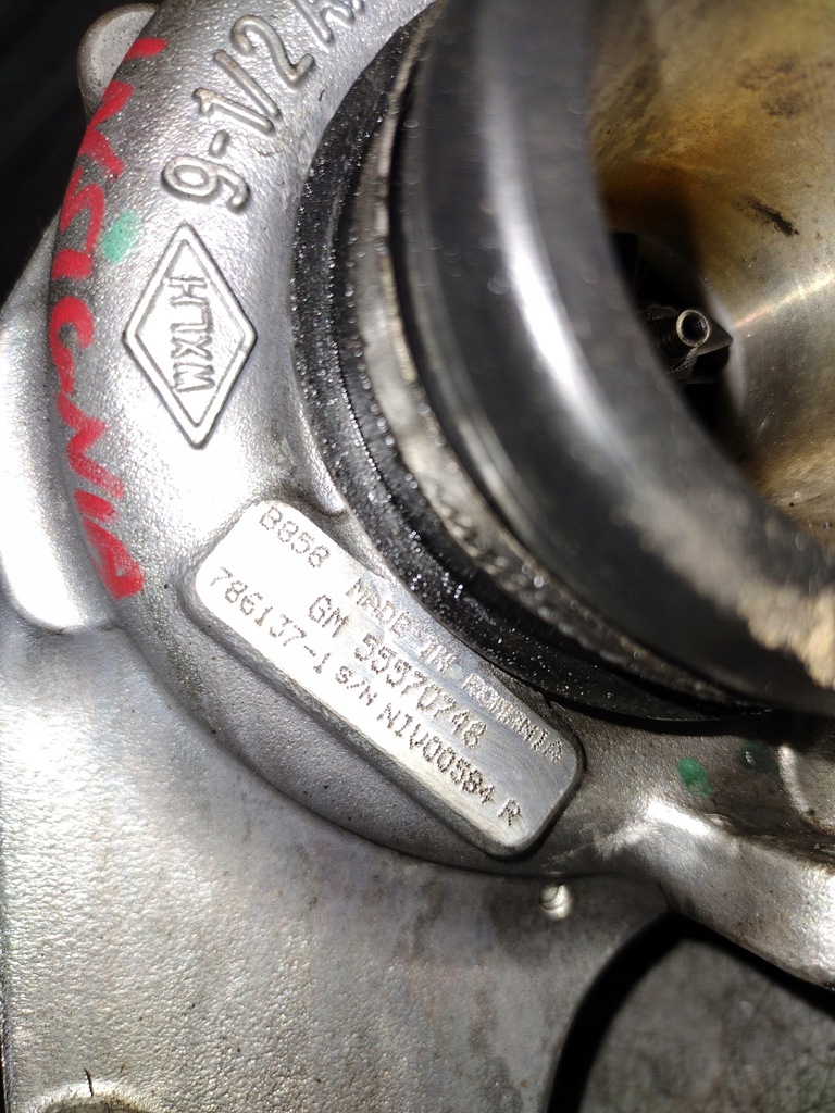 фото №5, Турбонагнетатель 55570748 opel insignia a 2.0 cdti