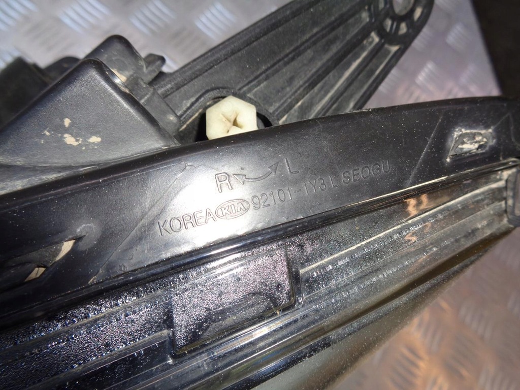 фото №8, Лампа левая передняя перед led kia picanto ii 11-