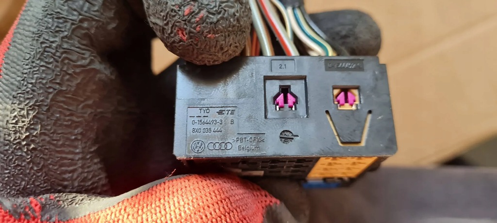 фото №9, S5 8w lift a5 штекер колодка радіо 8x0035444 q5 q3 a6 a4 b9 q3 q7 4m