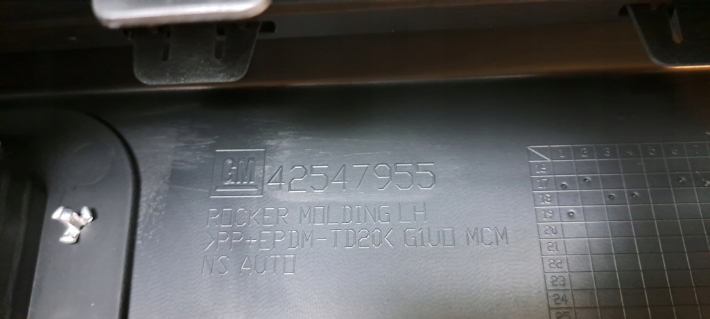 фото №13, Opel mokka x молдинг поріг ліва 42547955