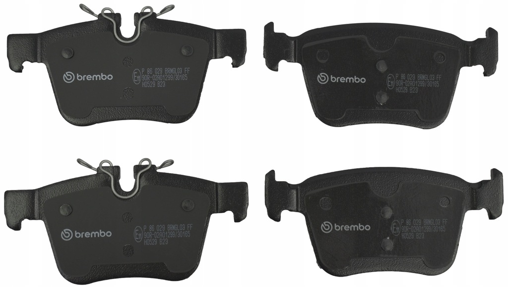 фото №1, Brembo тормозные колодки тормозные задняя land rover discovery range rover evoque velar