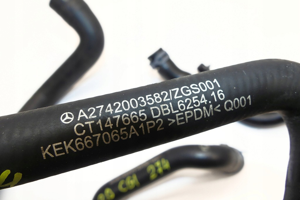 фото №6, Mercedes w205 c200 c250 2.0 cgi m274 дроти шланги трубки wody