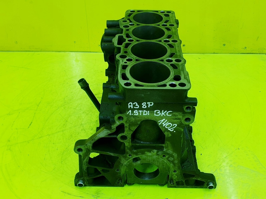 фото №7, Блок двигуна audi a3 8p touran caddy passat b6 octavia 1.9 tdi bxe bkc