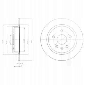 фото №3, Гальмівні диски гальмівні колодки задня delphi opel insignia a