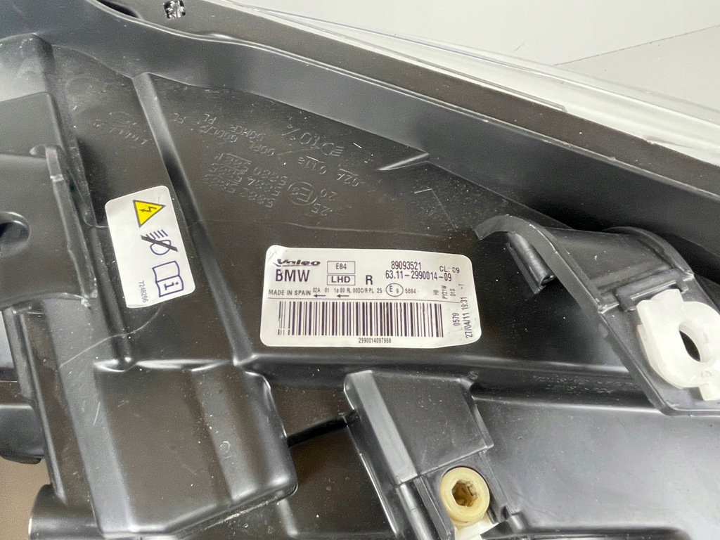 фото №9, Bmw x1 e84 лампа левая правая bi-xenon dynamic поворотный 29900013 29900014 euro