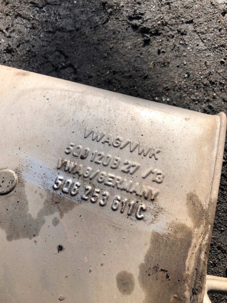 фото №6, Гасник вихлоп a3 8v sportback 2.0 tdi 5q0120b 5q6253611c