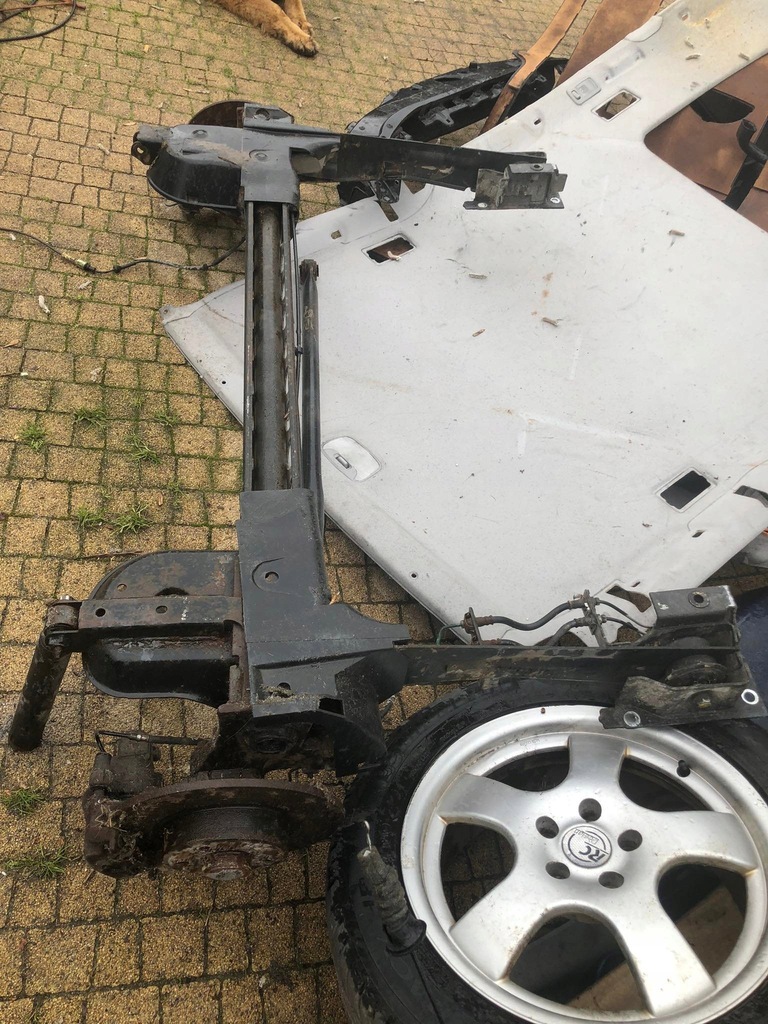 фото №1, Renault espace iv задняя балка oś подвеска