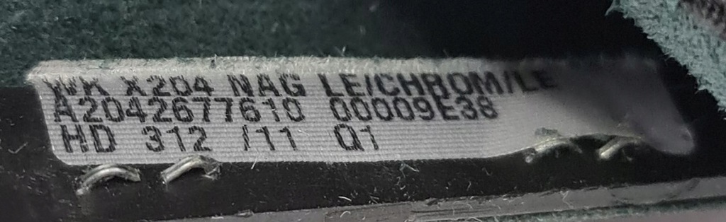 фото №7, Ручка чехол переключения передач mercedes glk x204