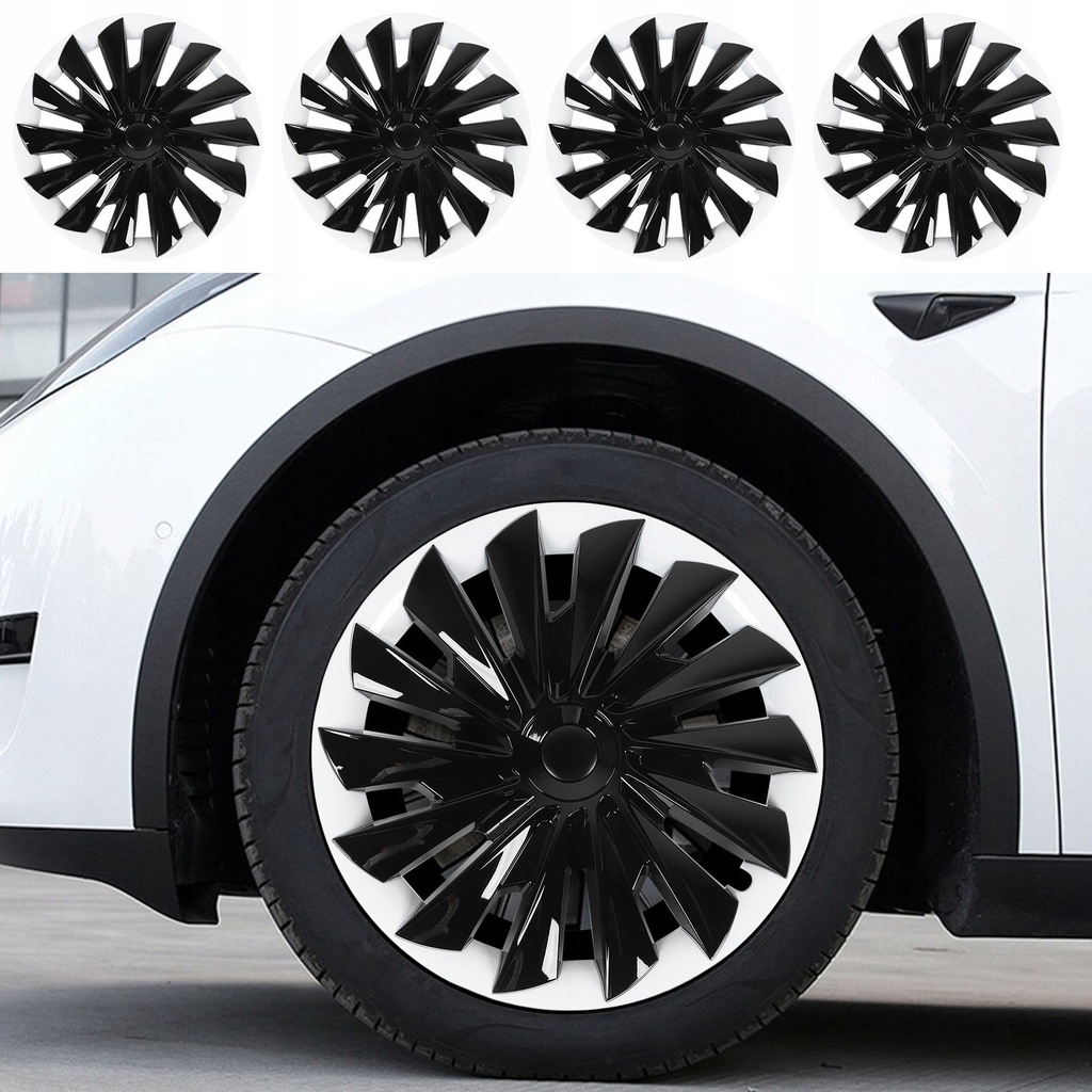 фото №11, 4 szt. ковпак ступиця колеса w стиль турбіни ступиця колеса повна захист обід