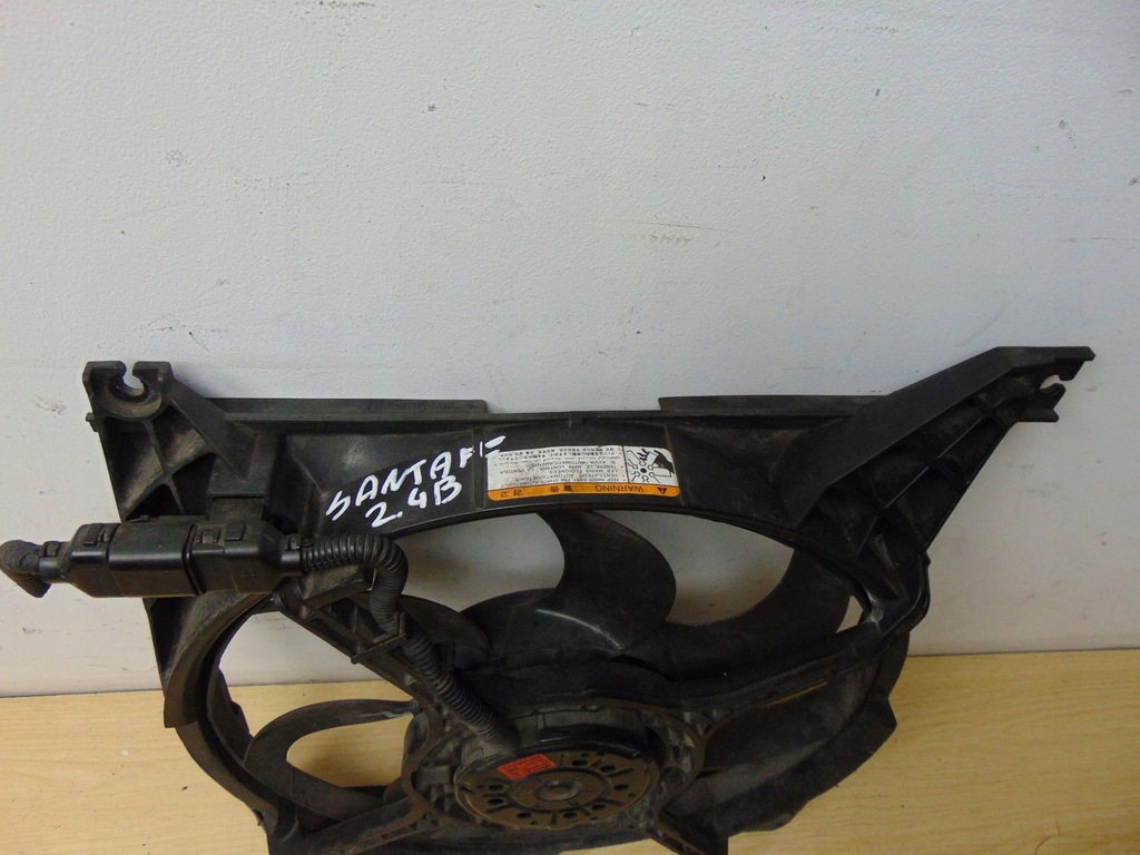 фото №16, Вентилятор радіатора hyundai santa fe 1 2.4b