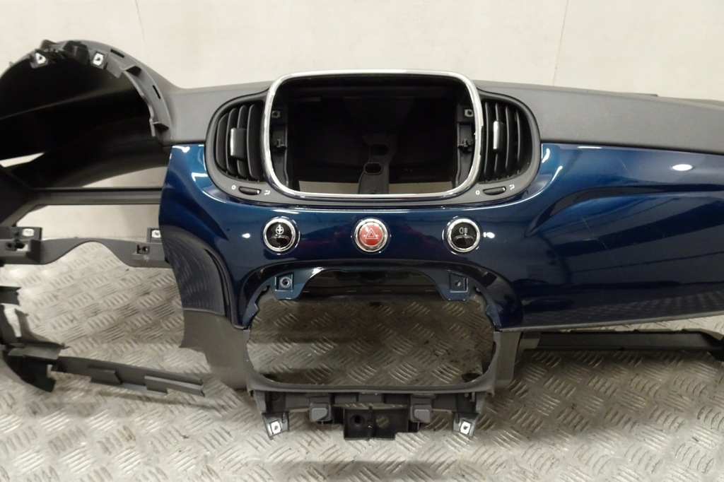 фото №7, Fiat 500 lift панель приладів приладова консоль подушка безпеки подушка ремені 15-