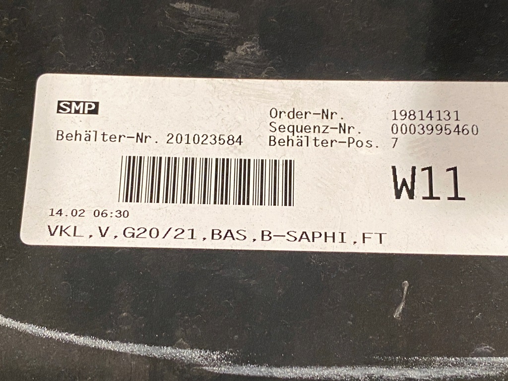 фото №8, Bmw 3 g20 g21 бампер перед передний