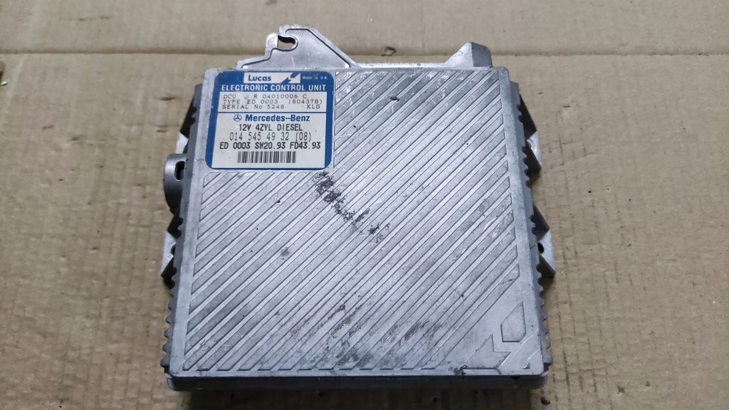 фото №1, Mercedes c 202 модуль блок управления двигателя 0145454932