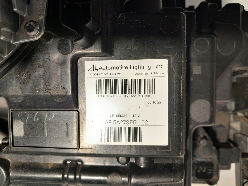 фото №13, Bmw x7 g07 лампа фара led usa ліва 5a279e5 комплектна