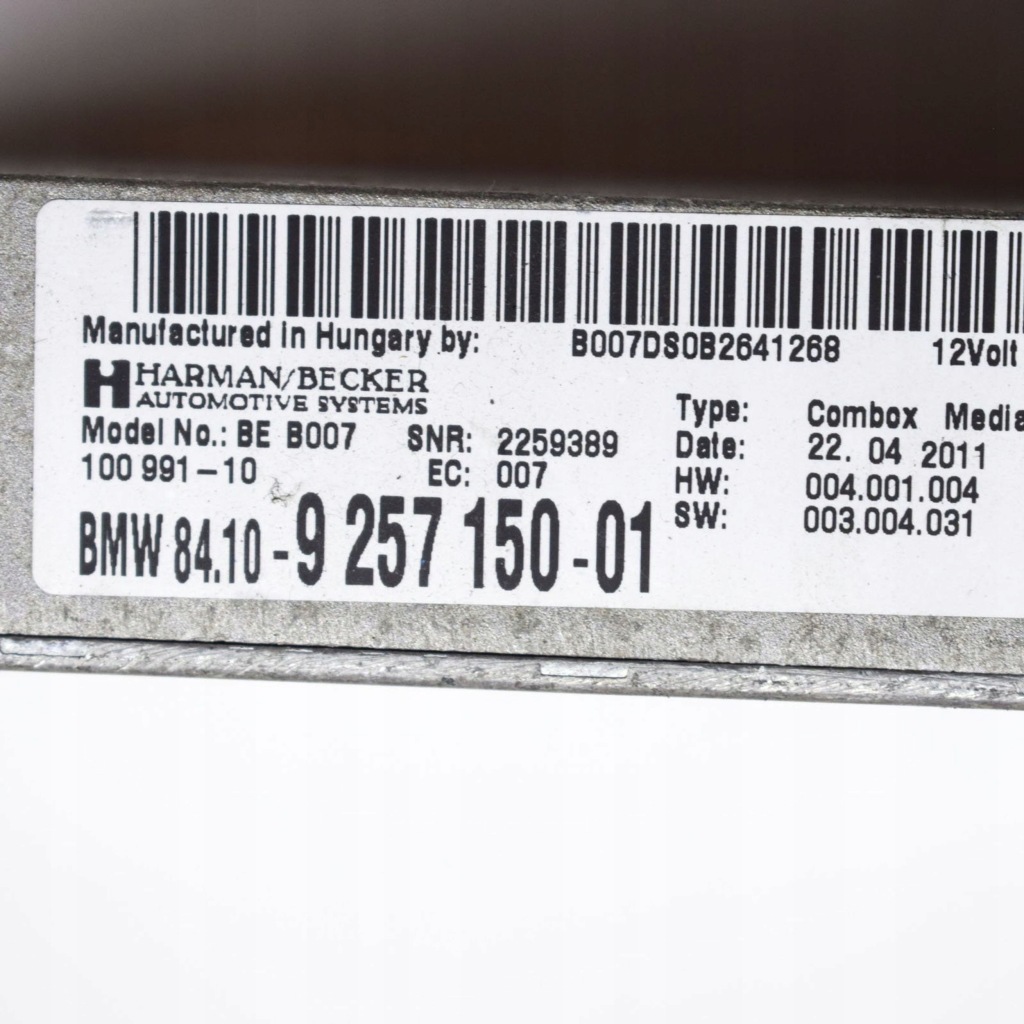 фото №5, Bmw x3 f25 2011 модуль / блок керування bluetooth