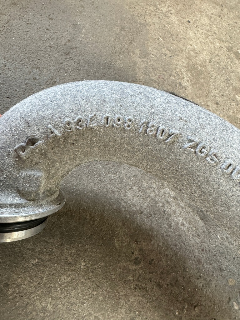 фото №2, Шланг труба воздухозаборник mercedes atego iii e6 a9340981807