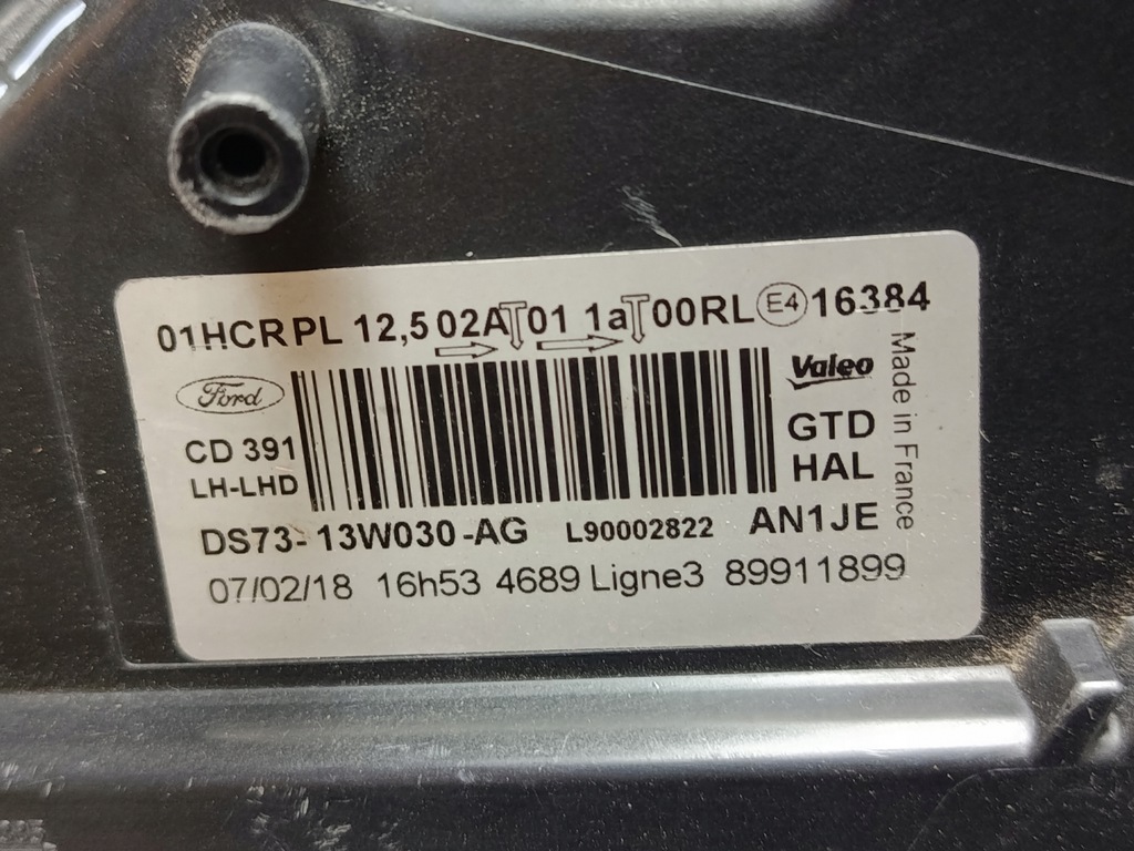 фото №13, Ford mondeo v mk5 фара лампа ліва передня оригінал ds7313w030ag