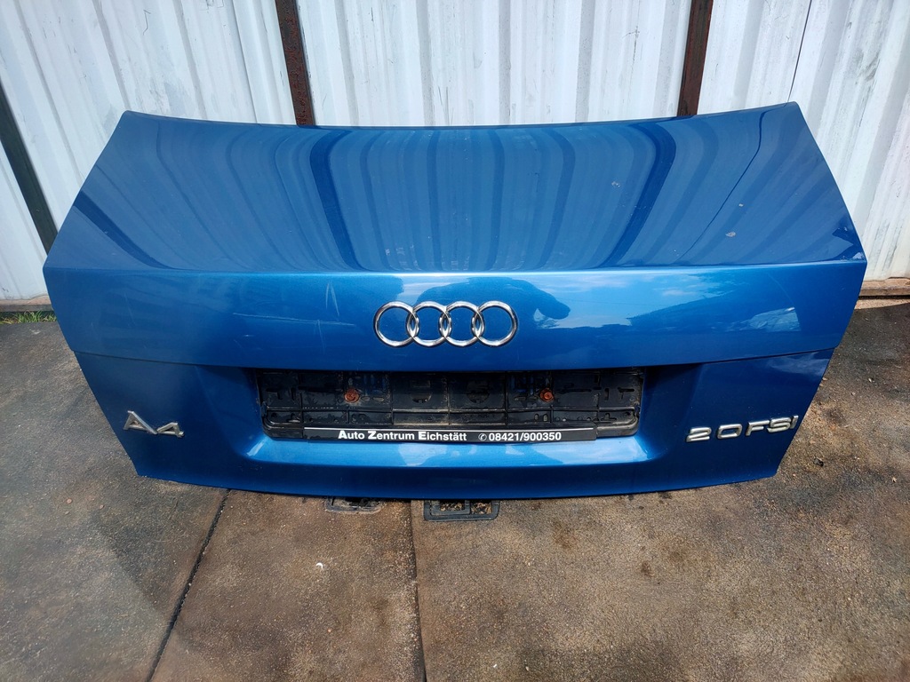фото №1, Кришка багажника задня audi a4 b6 sedan lz5w