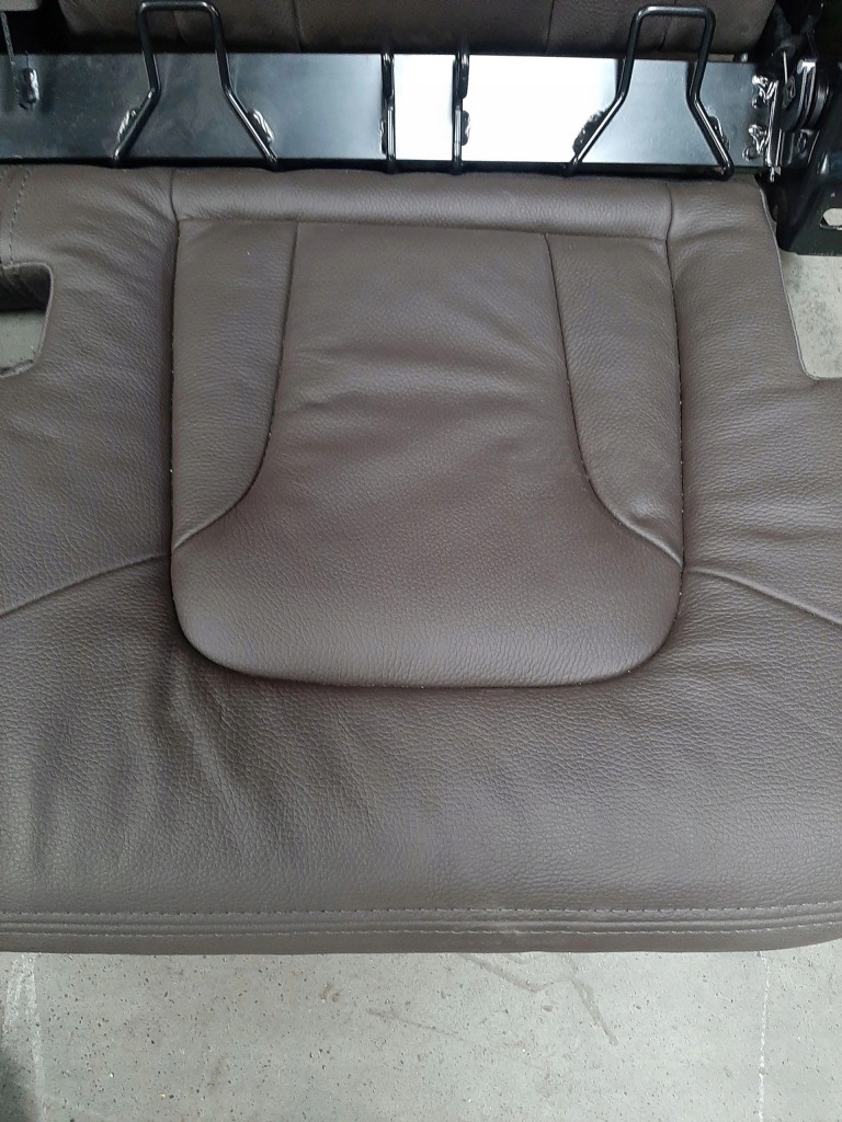 фото №12, Audi q7 2005- заднее сиденье drugi trzeci ряд кожа коричневая