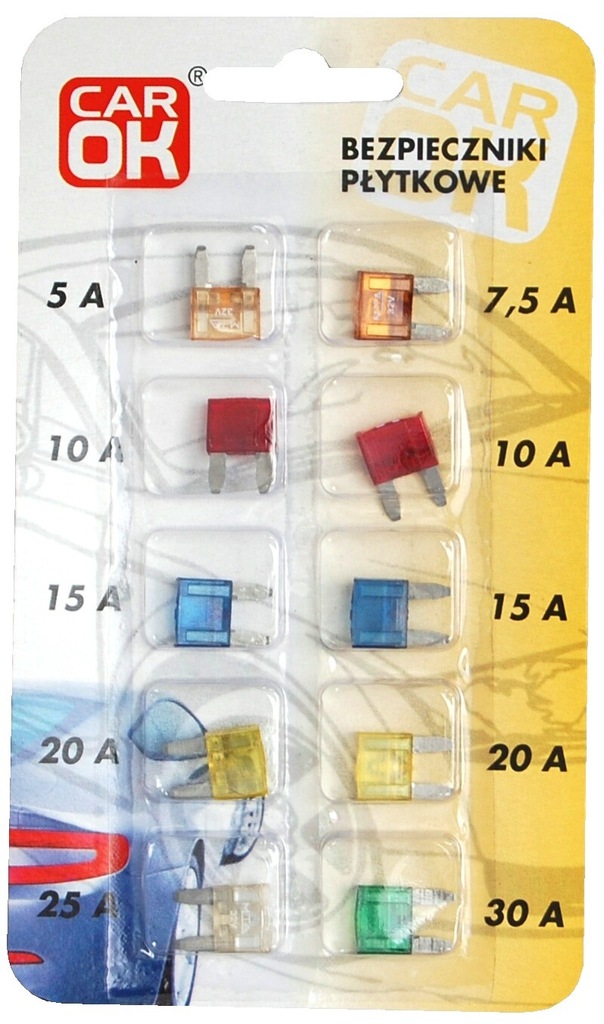 фото №1, Запобіжники płytkowe mini profast