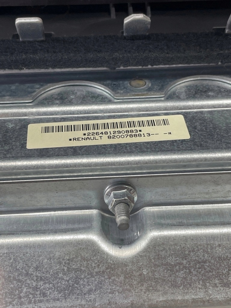 фото №7, Renault clio iii панель приладів приладова консоль подушка безпеки eu 8200866709