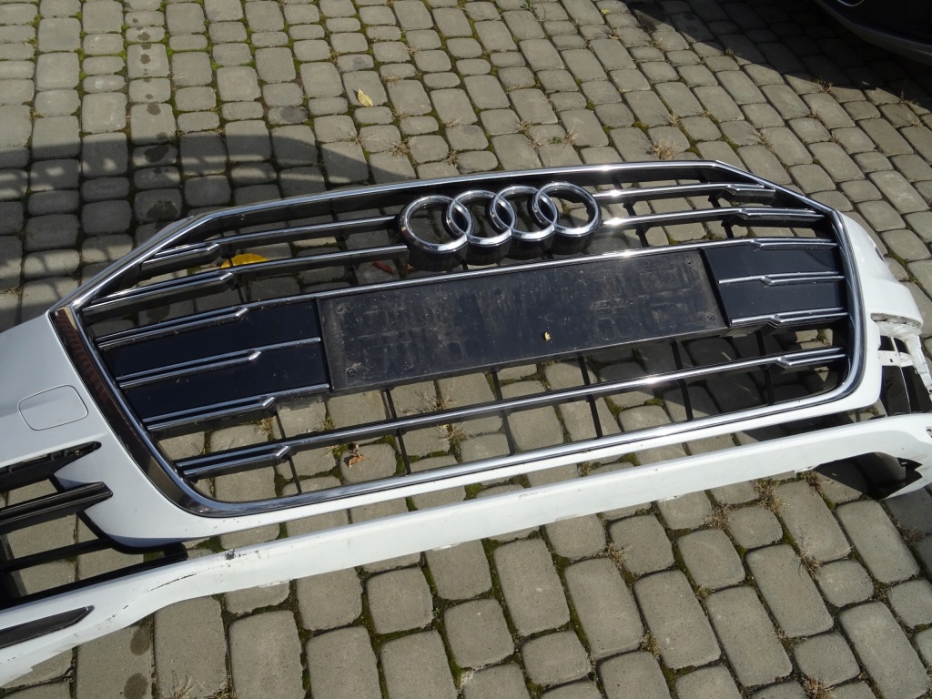 фото №6, Audi a8 d5 4n0 бампер передний решётка радиатора решётка ls9r