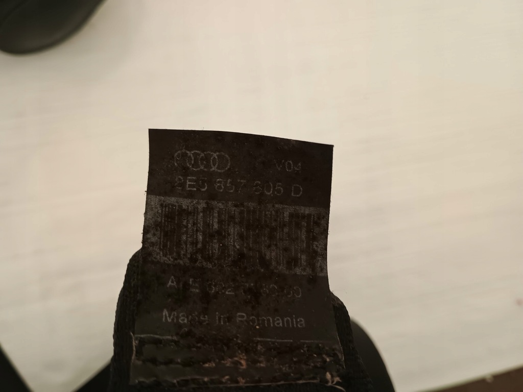 фото №12, Pas безопасности audi a4 b7 оригинальный номер 8e5857805d