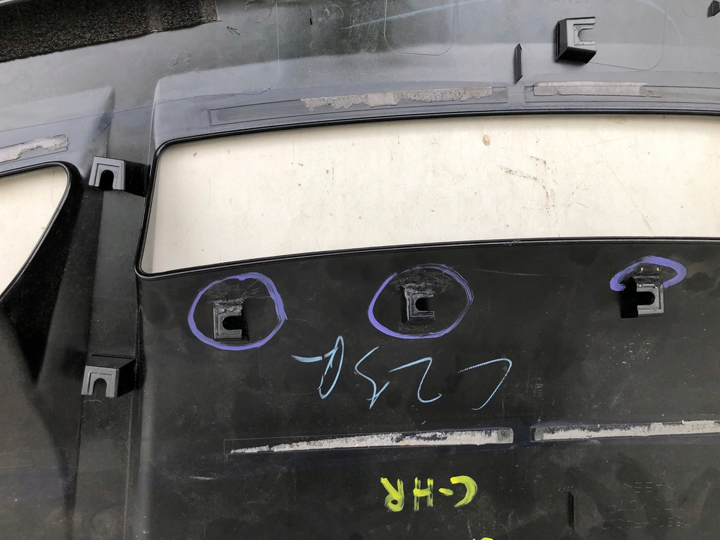 фото №9, Toyota chr спойлер кришки задня