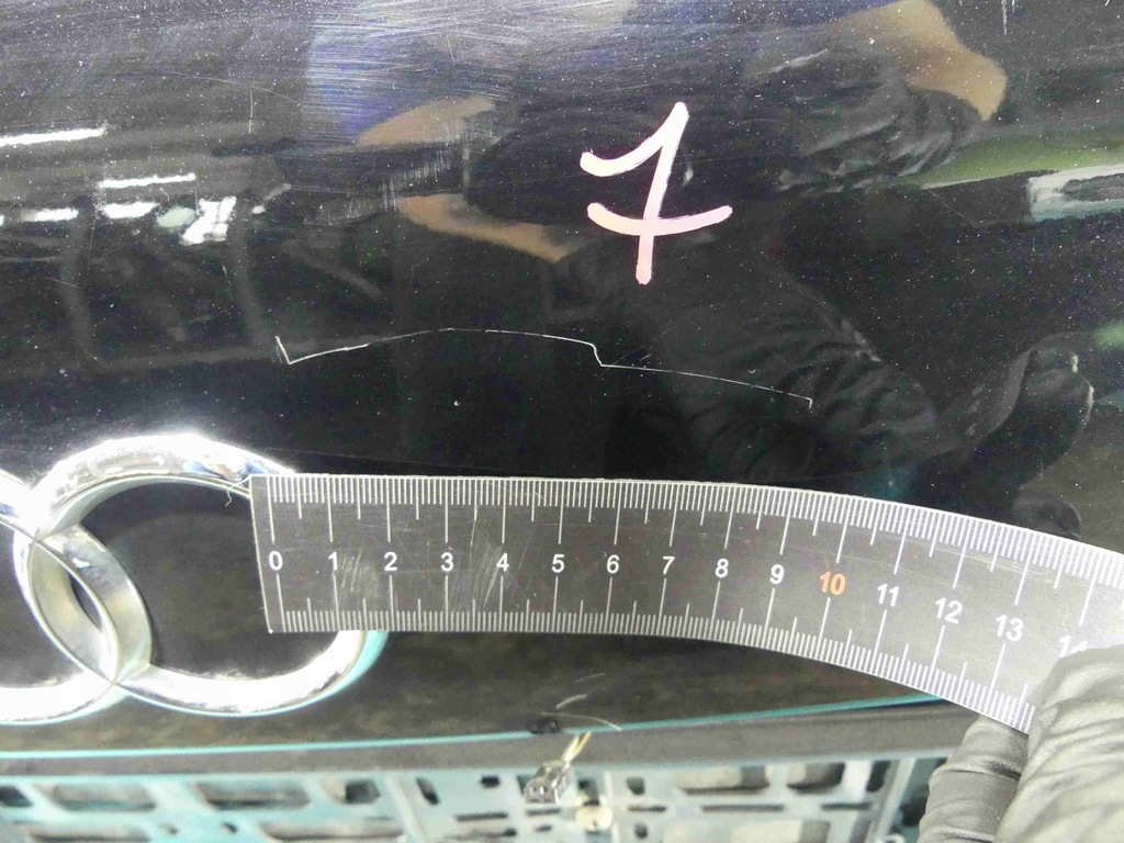 фото №11, Кришка багажника задня audi a8 d3 lift чорний lz7q