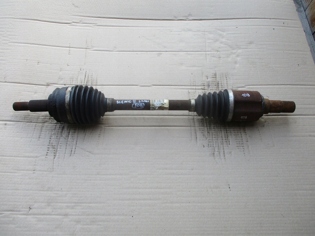 фото №2, Приводной вал левая 8200725512 renault scenic iii 1.9dci