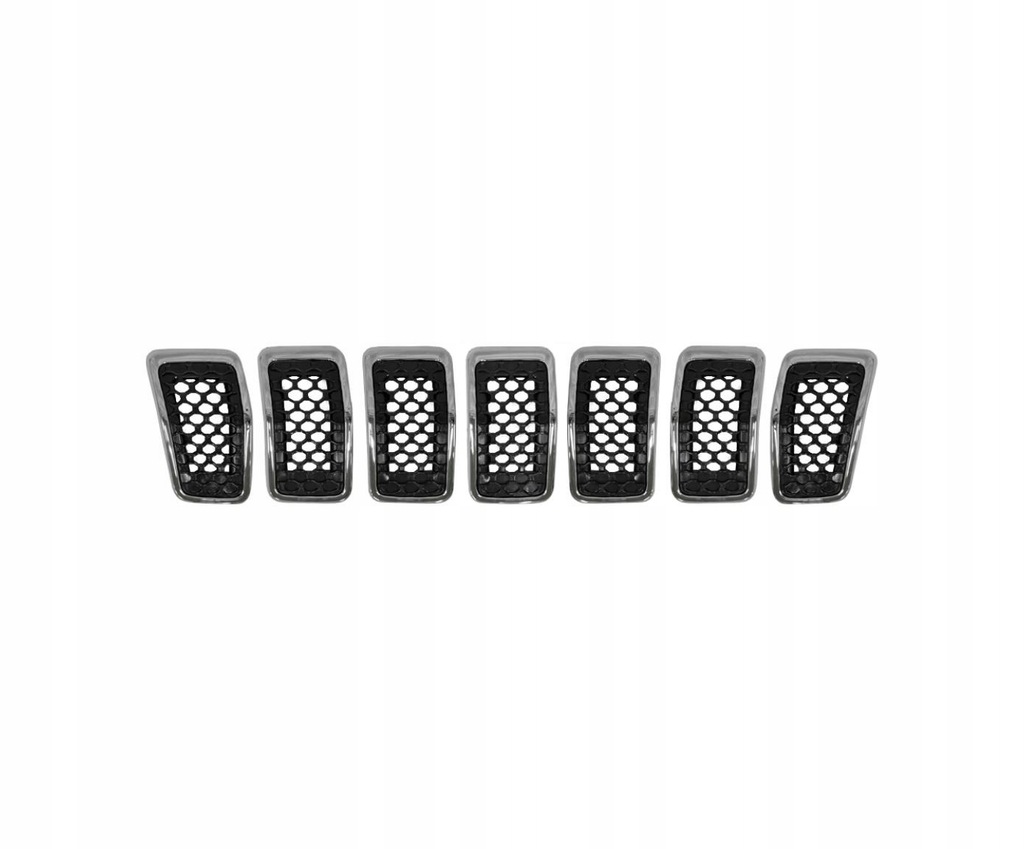 фото №1, Решітка радіатора jeep cherokee kl 19- 6fm74sz0ab