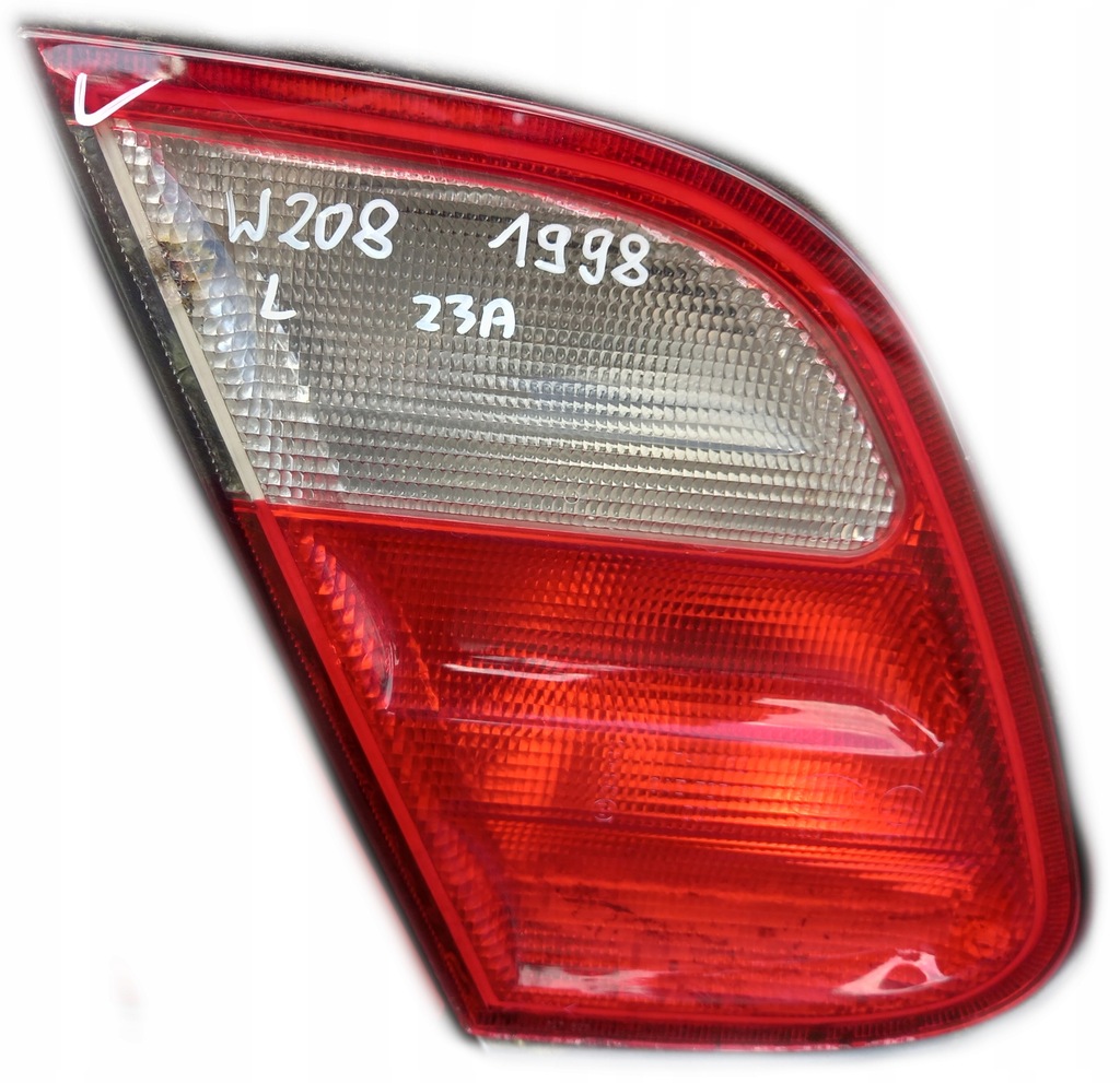 фото №1, Mercedes clk c208 w208 лампа лівий задня ліва кришка багажника кришка