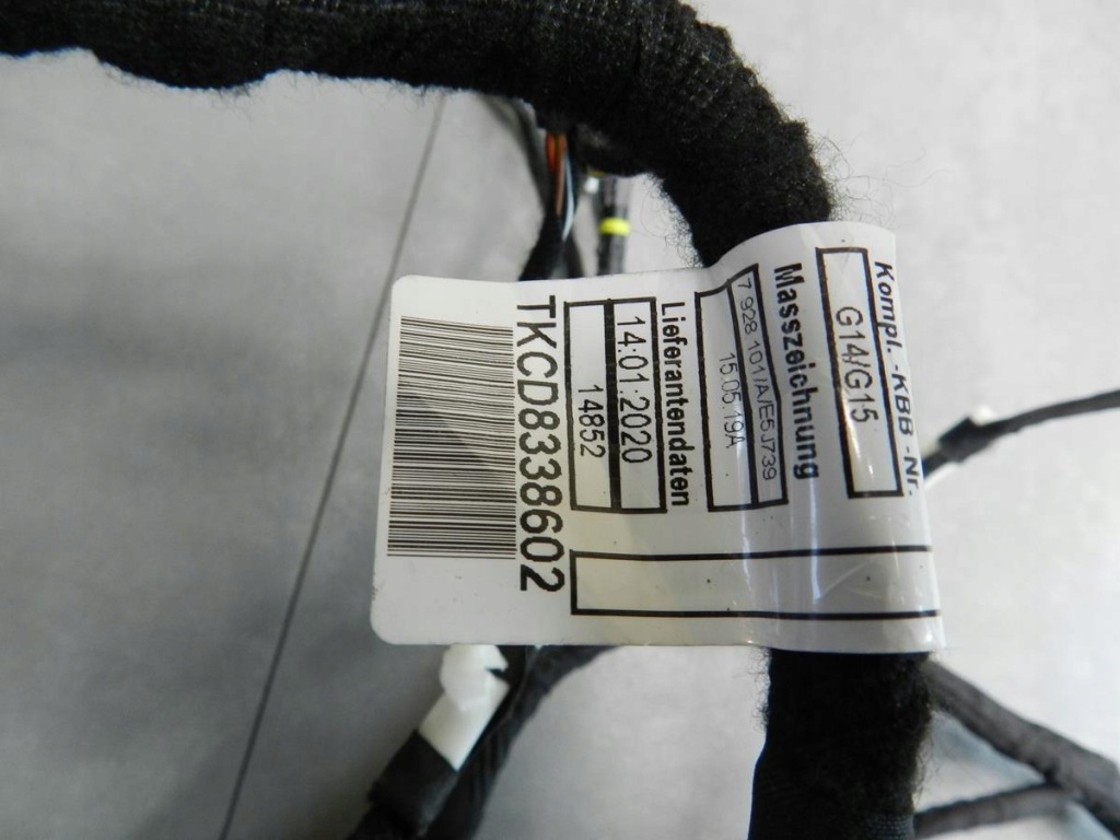 фото №4, Bmw 8 g15 джгут двері права 7928101