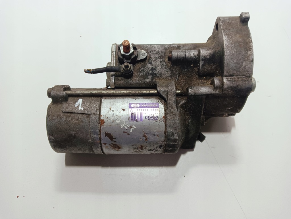 фото №1, Стартер range rover evoque 2.2 дизель 6g9n-11000-nb