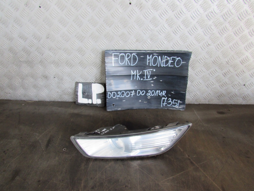 фото №1, Противотуманная фара левый перед 7s7115k202 ford mondeo mk 4 07-14r.