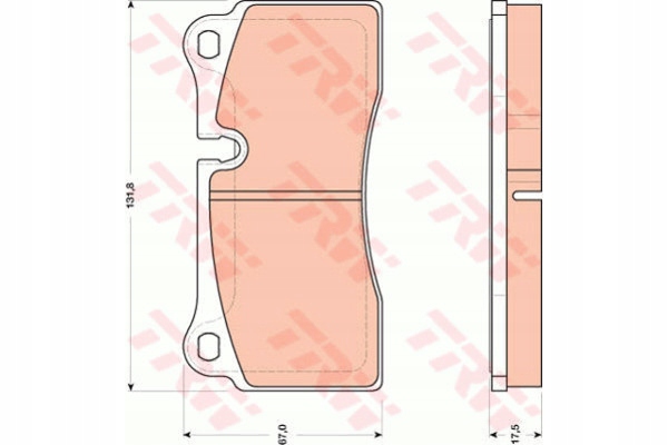 фото №10, Гальмівна колодка гальмівний kpl. задня audi q7, r8, r8 spyder lamborghini gallardo,