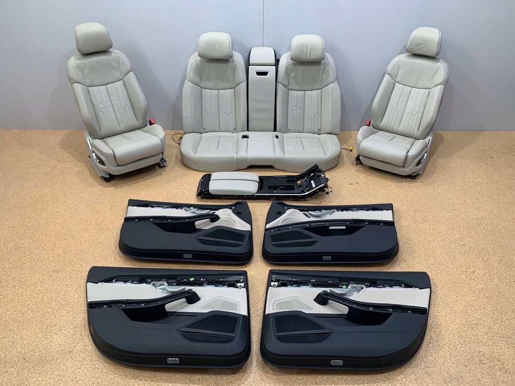 фото №1, Audi a8 d5 сиденья заднее сиденье обшивки салон комплект