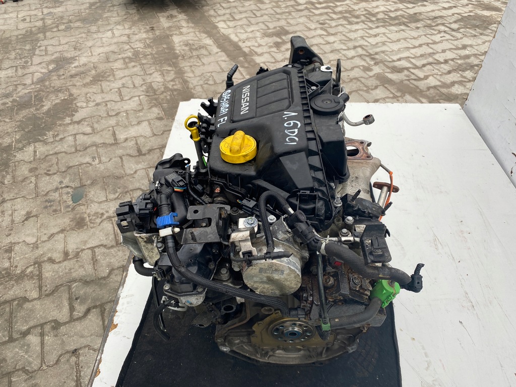фото №2, Двигатель r9m b405 nissan renault 1.6 dci 72 tys km