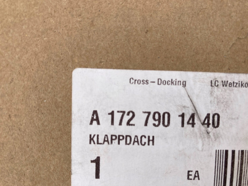 фото №13, Mercedes-benz slc r172 люк дах r1727950002