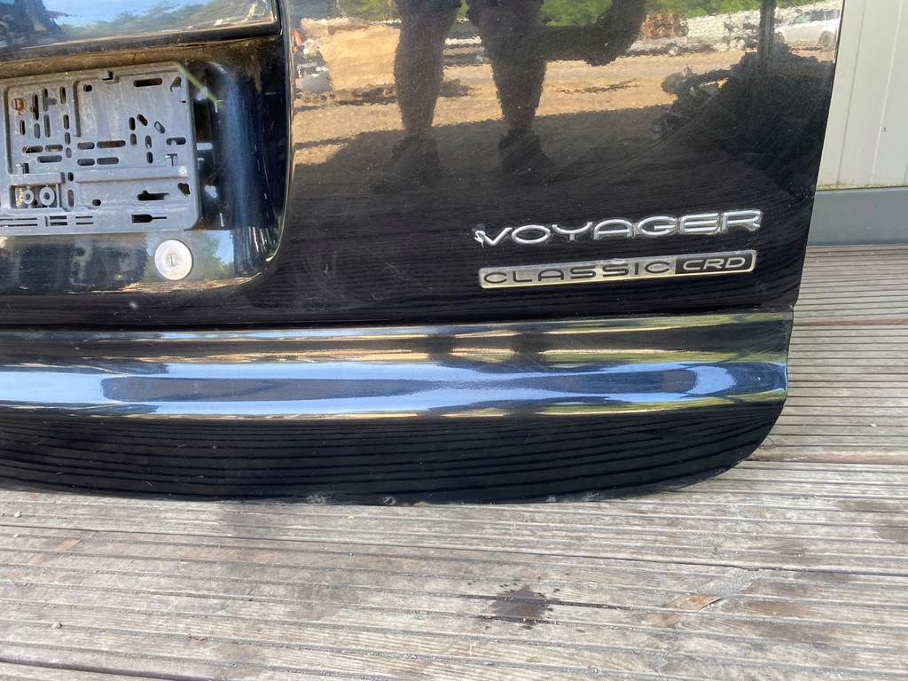 фото №9, Chrysler voyager iv комплектная крышка багажника багажника