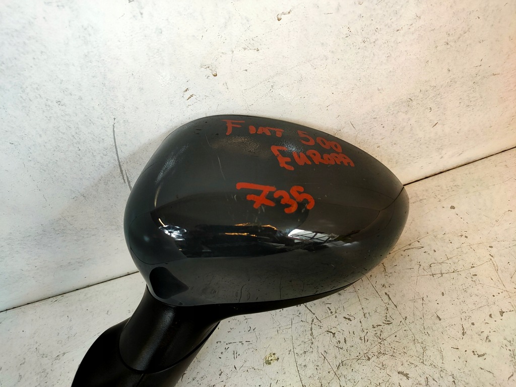 фото №7, Дзеркало ліва fiat 500 europa лак 735 сірі